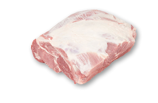 trimming pork shoulder 修剪猪肩肉